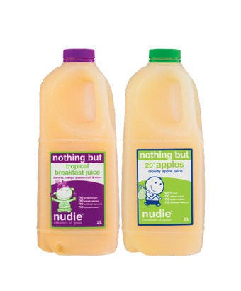 Coles Nudie juice 2 litre offer