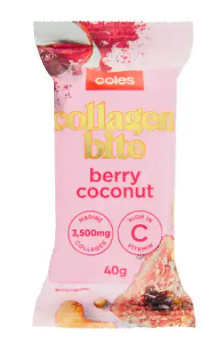 Coles Coles collagen bite 40g offer