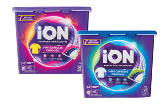 Coles Ion laundry capsules 36 pack offer