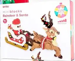 Kmart Mini Blocks: Reindeer & Santa offer