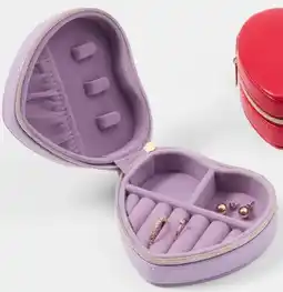 Kmart Lilac Heart Jewellery Box offer
