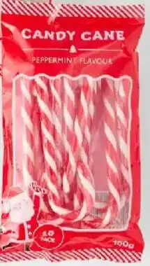 Kmart Peppermint Flavour Candy Canes offer