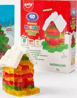 Kmart Amos 4D Gummy Blocks Christmas House offer
