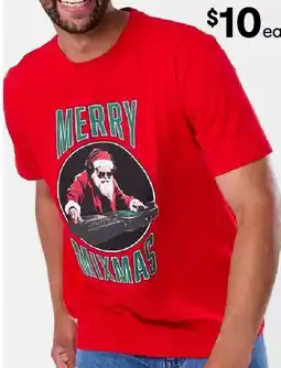 Kmart Christmas T-shirt offer