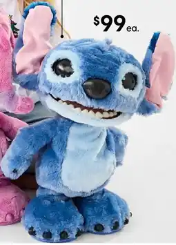 Kmart Disney ultimate stitch interactive feature plush toy offer