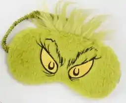 Kmart Dr. Seuss The Grinch Fluffy Eye Mask offer