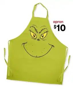 Kmart The Grinch Apron offer