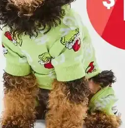 Kmart Pet The Grinch Pyjamas offer