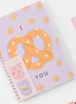 Kmart Pretzel with Notebook offer