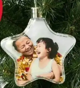 Kmart Star Photo Ornament offer