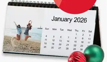 Kmart Desktop Calendar offer