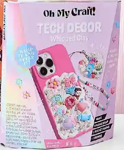 Kmart Oh My Craft! Tech Decor and Accessories Whipped Clay Kit offer