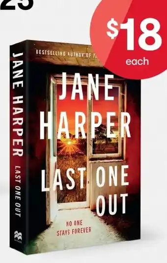 Kmart Jane harper last one out offer