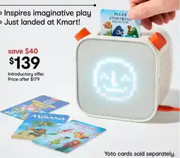 Kmart Yoto Player 3rd Generation offer