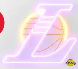 Kmart Lakers Logo Neon Light offer