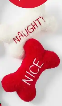 Kmart Christmas Bone Pet Plush Toy offer