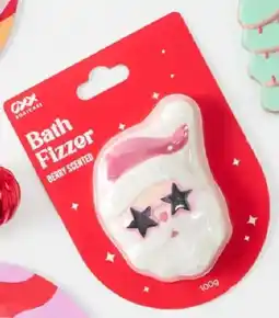 Kmart OXX Bodycare Bath Fizzer Santa offer