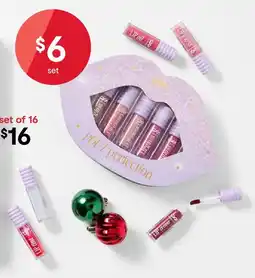 Kmart OXX Cosmetics Pout Perfection Lip Gloss Set offer