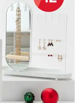 Kmart Jewellery Storage with Mirror offer