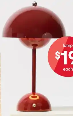 Kmart Nico Portable Rechargeable Lamp offer