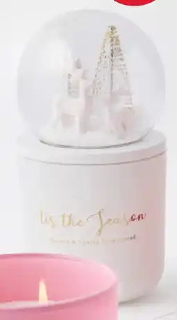 Kmart Christmas Tis the Season Globe Candle offer