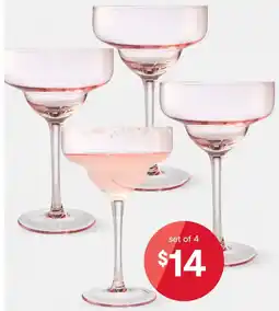 Kmart Margarita Glasses offer