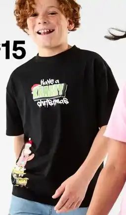 Kmart SpongeBob License Christmas T-shirt offer