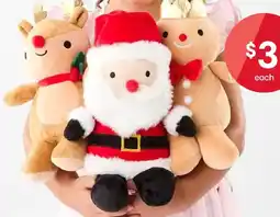Kmart Christmas Mini Plush offer