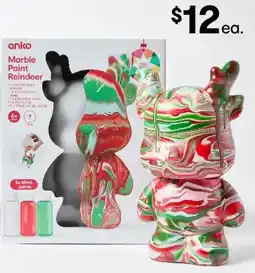 Kmart Marble Paint Reindeer offer