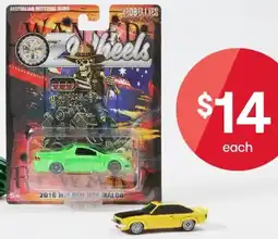 Kmart Australian Motoring Icons Red Bellies Enforcers OZ Wheels 1:64 Vehicle offer