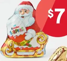 Kmart Kinder Santa Suprise offer