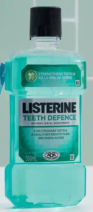ALDI Listerine mouthwash 500ml offer