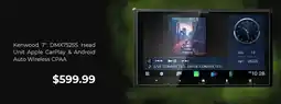 Autobarn Kenwood 7" dmx7525s head unit apple carplay & android auto wireless cpaa offer