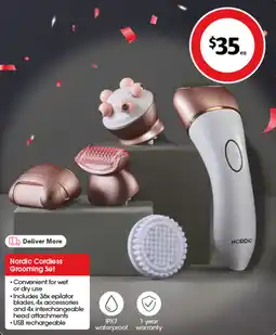 Coles Nordic Cordless Grooming Set offer