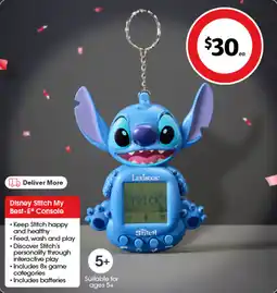 Coles Disney Stitch My Best-E Console offer