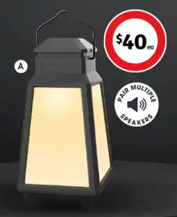 Coles Luxe Lumi Portable Lantern Speaker offer