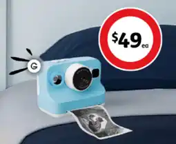 Coles Luxe Lumi Instant Print Thermal Camera offer