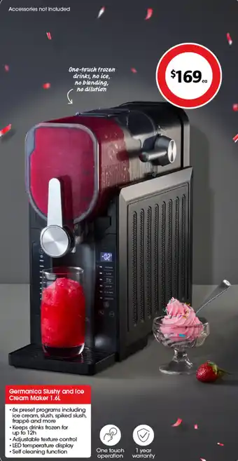 Germanica Slushy and Ice Cream Maker