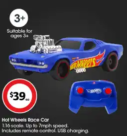 Coles Hot Wheels Race Car offer