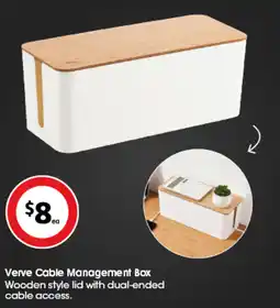 Coles Verve Cable Management Box offer