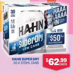SipnSave Hahn super dry offer