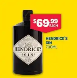 SipnSave Hendrick's gin offer