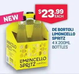 SipnSave De bortoli limoncello spritz offer