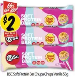 NQR BSC Soft Protein Bar Chupa Chups Vanilla offer