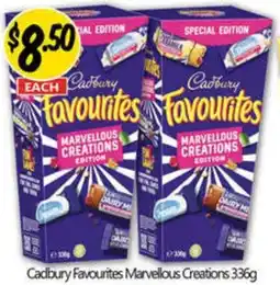 NQR Cadbury Favourites Marvellous Creations offer
