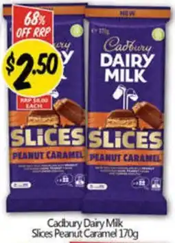 NQR Cadbury Dairy Milk Slices Peanut Caramel offer