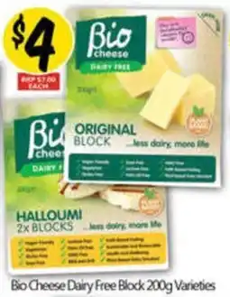 NQR Bio Cheese Dairy Free Block Varieties offer