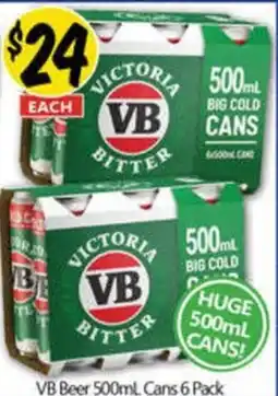 NQR VB Beer Cans offer