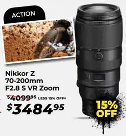 Teds Cameras Nikkor Z F2.8 S VR Zoom offer