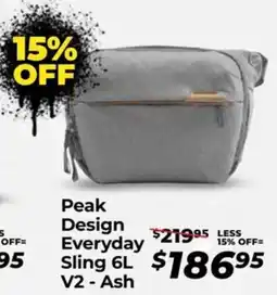 Teds Cameras Peak design everyday sling 6l v2- ash offer